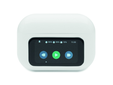 Logo trade business gift photo of: ABS TWS earbuds