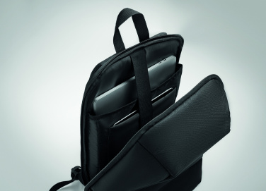 Logo trade corporate gifts picture of: 600D RPET backpack trolley