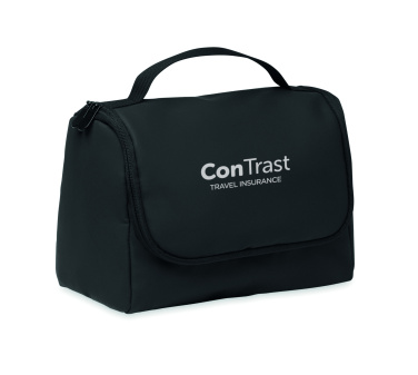 Logo trade promotional product photo of: Cosmetic hanging bag in PU