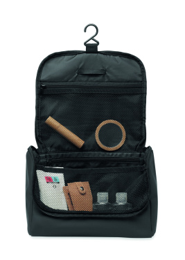Logo trade promotional items picture of: Cosmetic hanging bag in PU