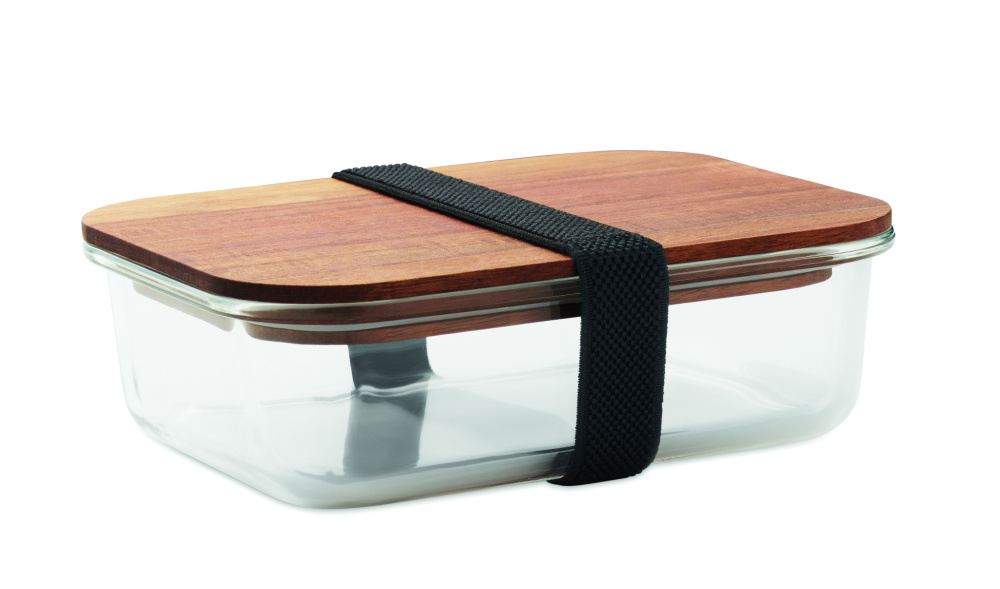 Logotrade advertising product picture of: Glass lunch box 800ml