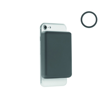 Logotrade promotional item picture of: Magnetic wireless charger 15W powerbank 5000 mAh