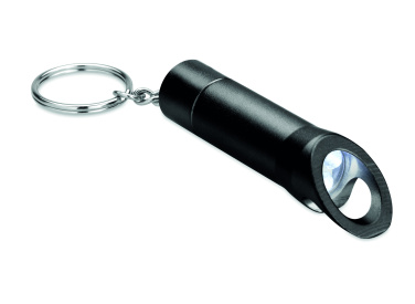 Logotrade corporate gift image of: Metal torch key ring Ylivieska