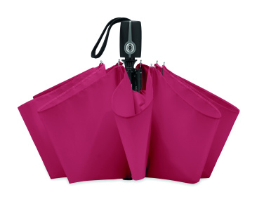 Logo trade promotional giveaways image of: Luxe 21inch windproof umbrella