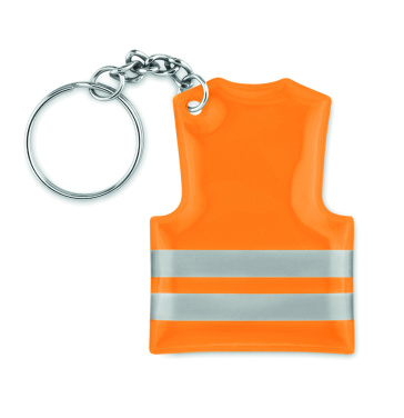 Logo trade promotional products picture of: Key ring with reflecting vest Jekabpils