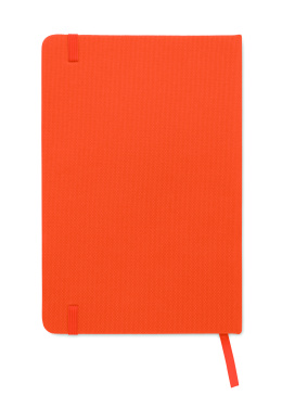 Logo trade corporate gifts picture of: A5 RPET notebook 80 lined