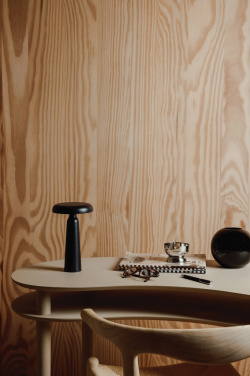 Logotrade promotional item image of: VINGA Avery RCS table lamp