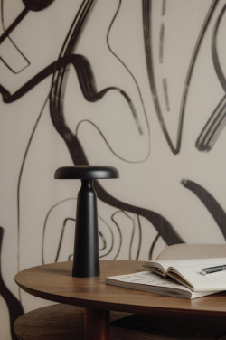 Logotrade promotional merchandise picture of: VINGA Avery RCS table lamp