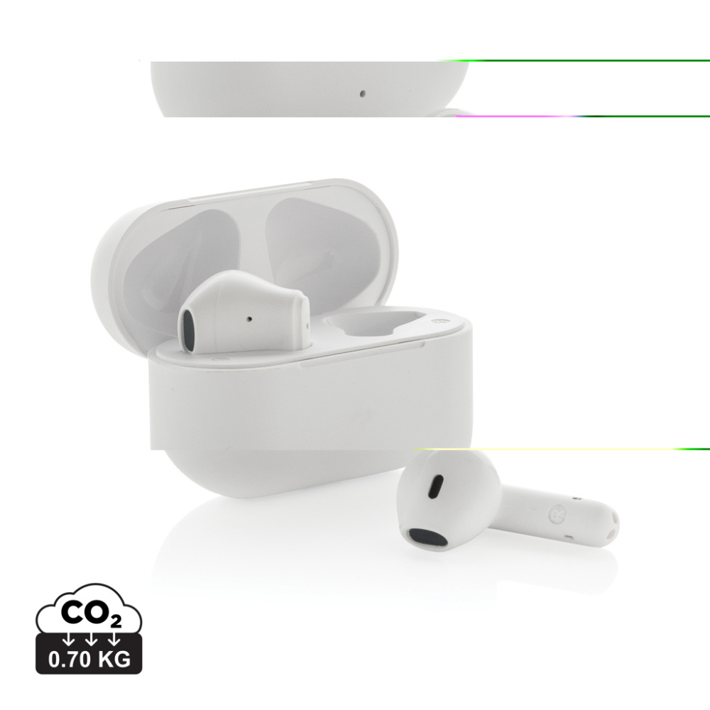Logotrade business gift image of: Tunevo RCS recycled plastic wireless earbuds