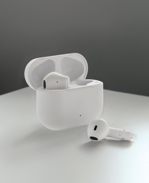 Logo trade business gift photo of: Tunevo RCS recycled plastic wireless earbuds