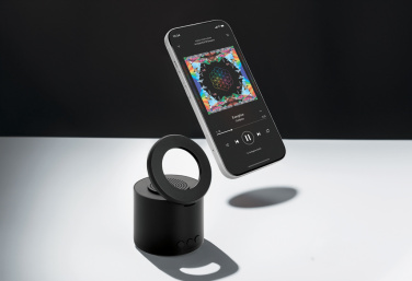 Logotrade corporate gift picture of: Magpulse RCS recycled plastic 3W speaker w/magnetic holder
