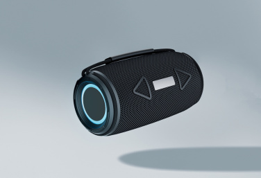 Logo trade promotional gifts picture of: Prisma RCS recycled plastic IPX 4 waterpoof 16W speaker