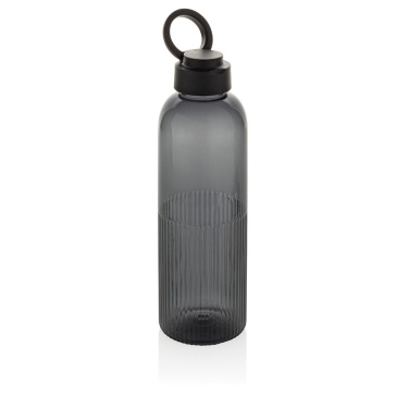 Logo trade promotional merchandise picture of: Ripple RCS RPET Leakproof water bottle with handle 750ML