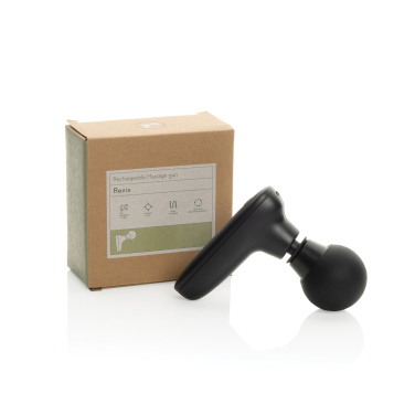 Logotrade promotional merchandise picture of: Revix RCS recycled plastic massage gun