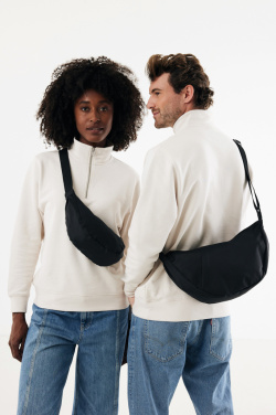 Logo trade promotional giveaways image of: Crescent XL AWARE™ RPET half moon sling bag
