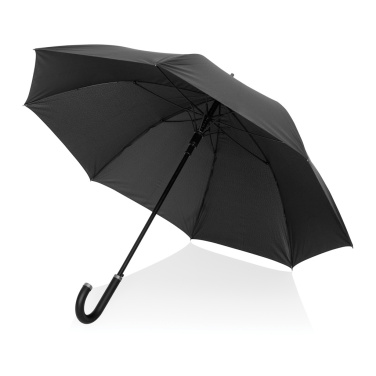 Logotrade promotional item image of: Swiss Peak Vero Aware™ RPET 25” umbrella w luxe handle
