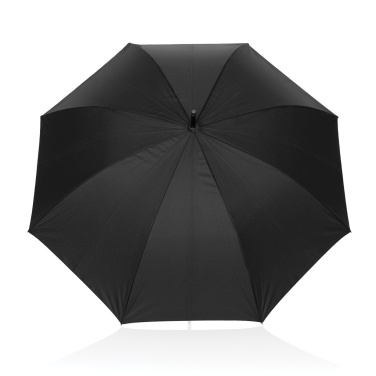 Logotrade promotional items photo of: Swiss Peak Vero Aware™ RPET 25” umbrella w luxe handle