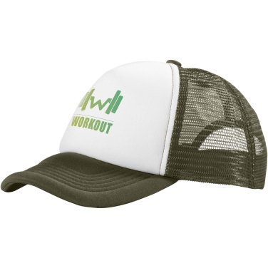Logo trade corporate gifts image of: Trucker 5 panel cap