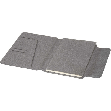 Logo trade promotional giveaways picture of: Andean A5 RCS recycled portfolio