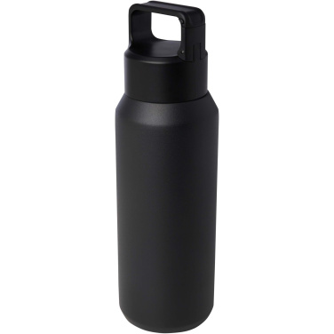 Logo trade promotional merchandise image of: Astra 600 ml RCS certified recycled stainless steel copper vacuum insulated water bottle