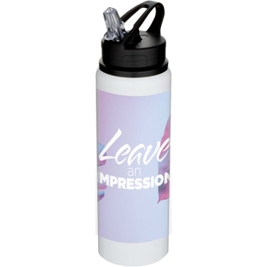 Logo trade promotional gift photo of: Fitz 800 ml RCS recycled single wall stainless steel water bottle