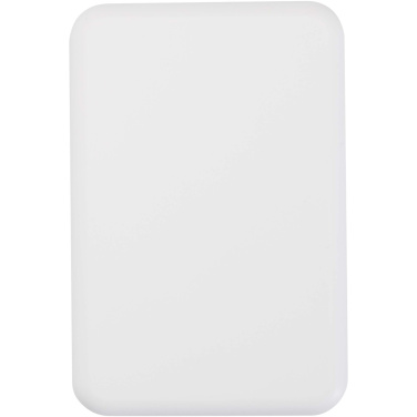 Logotrade promotional merchandise photo of: Acrab 5000 mAh 15W magnetic wireless power bank with 20W PD - made from recycled plastic