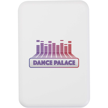 Logo trade promotional products picture of: Acrab 5000 mAh 15W magnetic wireless power bank with 20W PD - made from recycled plastic