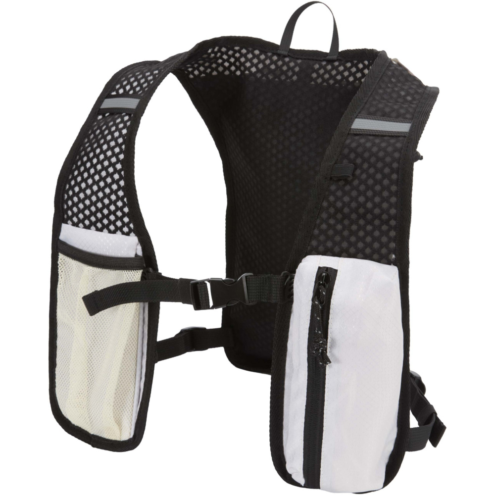 Logo trade promotional merchandise picture of: Nomad GRS recycled running vest hydration pack 5L