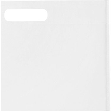 Logo trade promotional giveaway photo of: EcoSeal GRS recycled nonwoven tote bag 5L