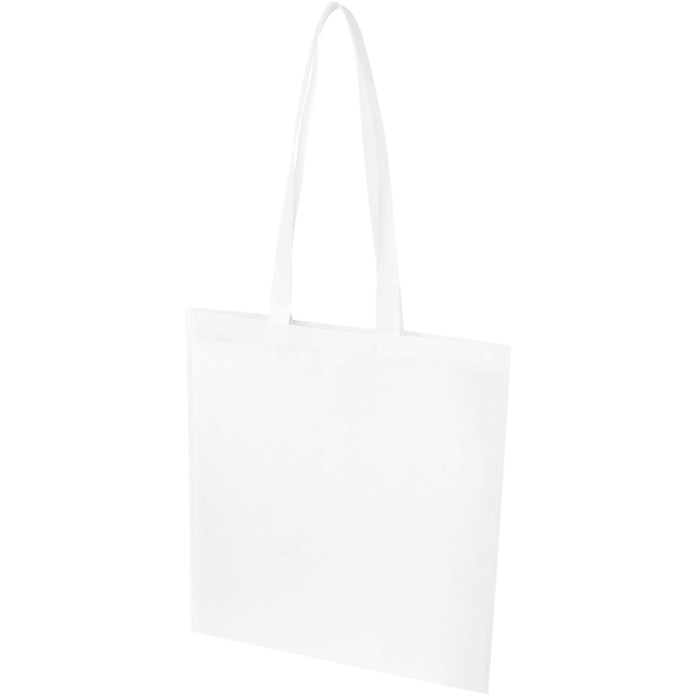 Logo trade promotional merchandise picture of: EcoSeal GRS recycled nonwoven convention tote bag 6L