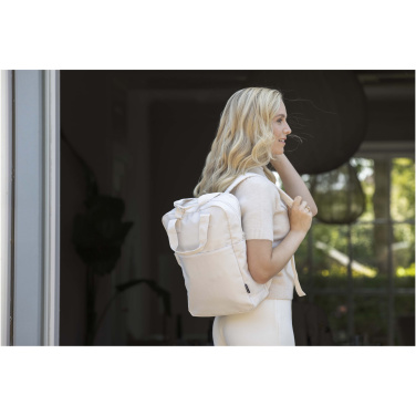 Logo trade promotional giveaways picture of: Trip 14” Aware™ recycled travel laptop backpack 9L