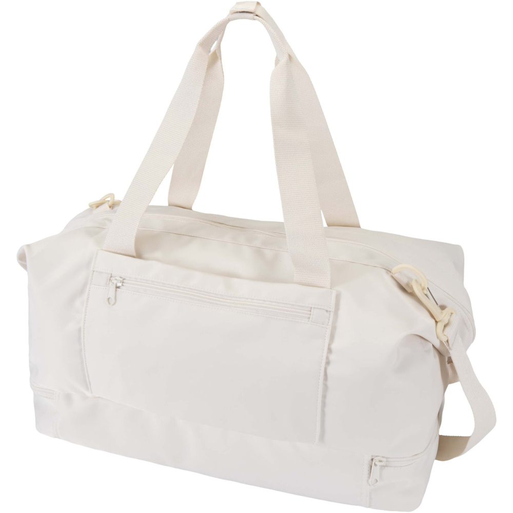 Logotrade promotional item image of: Trip Aware™ recycled travel duffel bag 42L