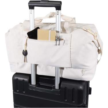 Logo trade corporate gifts image of: Trip Aware™ recycled travel duffel bag 42L