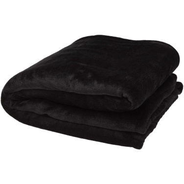 Logotrade promotional products photo of: Ashen GRS recycled sherpa blanket