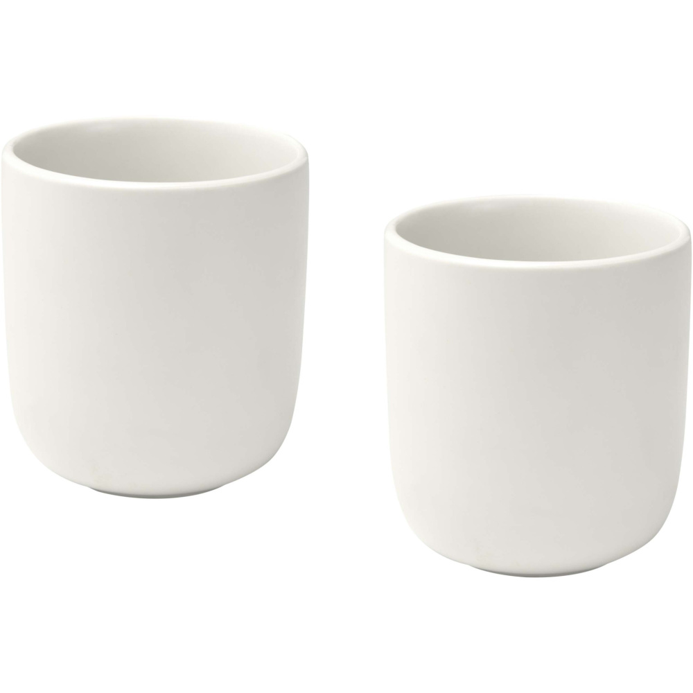 Logo trade promotional gift photo of: Male 200 ml ceramic cups - set of 2