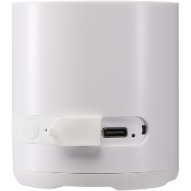 Logo trade advertising products picture of: Hunor 3W recycled plastic wireless speaker