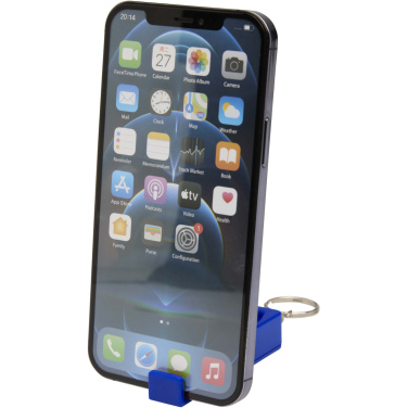 Logo trade advertising product photo of: Aggia recycled plastic phone stand with fidget toy
