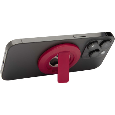 Logo trade promotional products image of: Ain recycled plastic magnetic phone stand with bottle opener