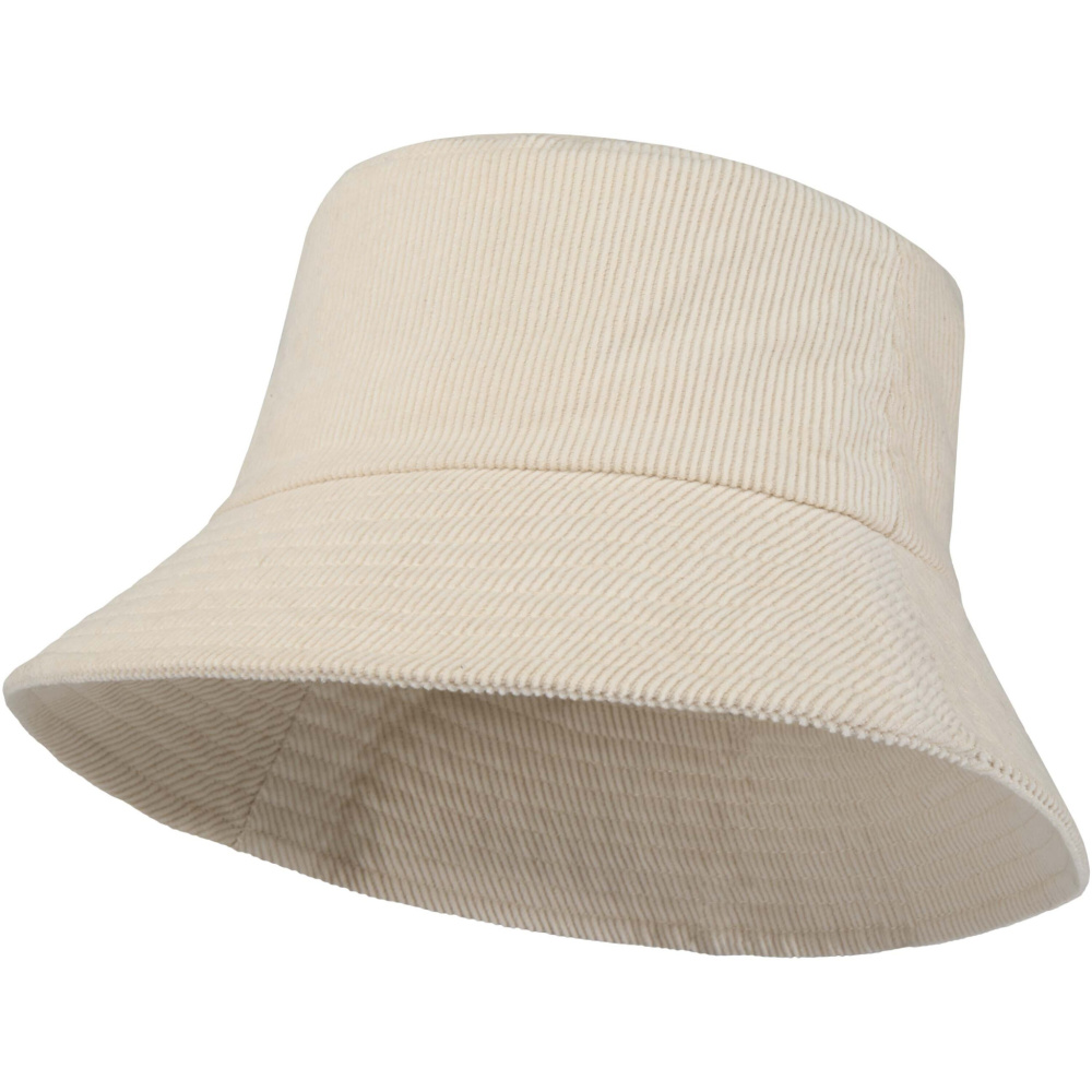 Logo trade promotional merchandise picture of: Howson recycled corduroy sun hat