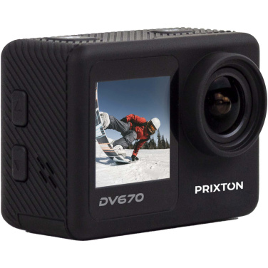 Logotrade promotional products photo of: Prixton DV670 4K dual screen action camera