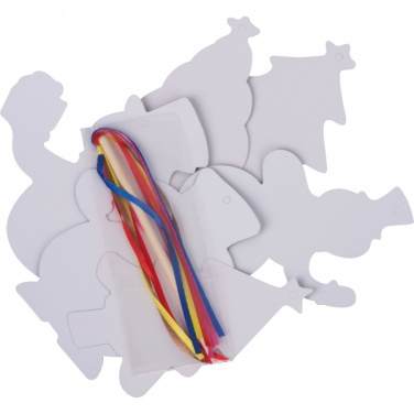 Logotrade advertising product image of: Scratch-off Christmas ornaments SOUTH POLE