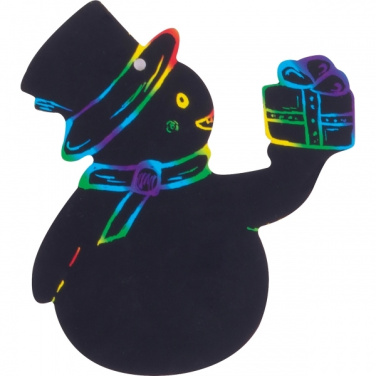 Logotrade promotional merchandise picture of: Scratch-off Christmas ornaments SOUTH POLE