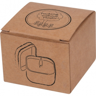 Logotrade promotional items photo of: Candle in tin PRAGUE