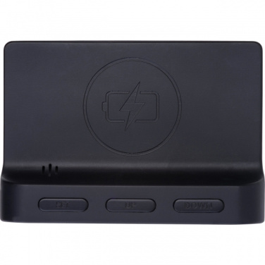 Logotrade promotional item image of: Alarm Clock and Wireless Charger ADELAIDE