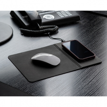Logotrade promotional product picture of: Mousepad with Wireless Charging ROTHERHAM