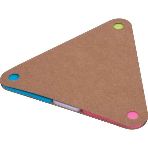 Logo trade business gifts image of: Sticky Note Booklet BOSTON