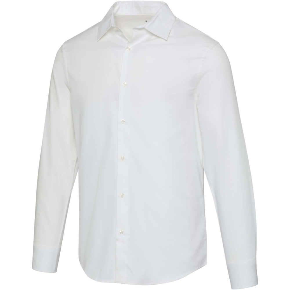 Logo trade business gifts image of: Citrine twill men's shirt