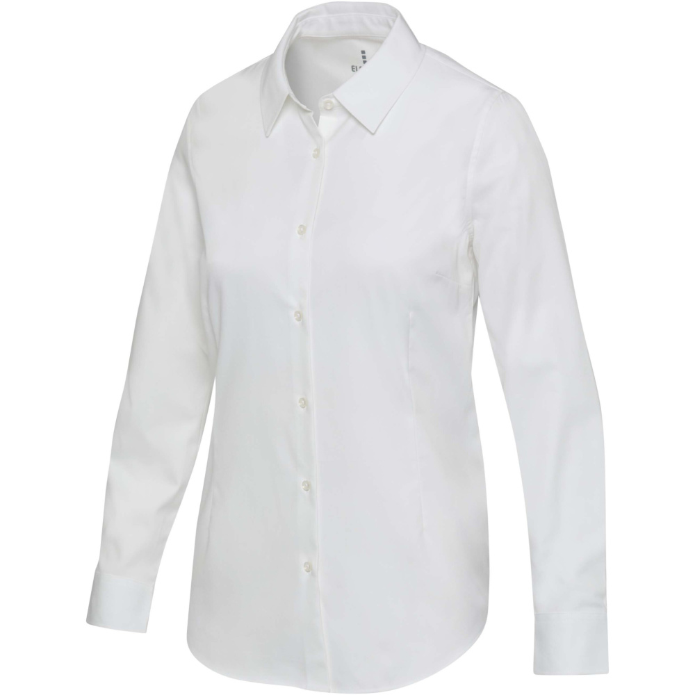 Logo trade business gift photo of: Citrine twill women's shirt