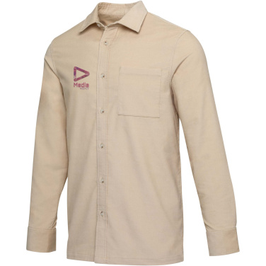 Logo trade promotional gift photo of: Alum corduroy unisex shirt