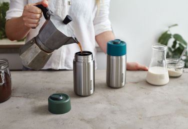 Logotrade corporate gift image of: Black+Blum Insulated Leakproof Travel Cup Stainless Steel